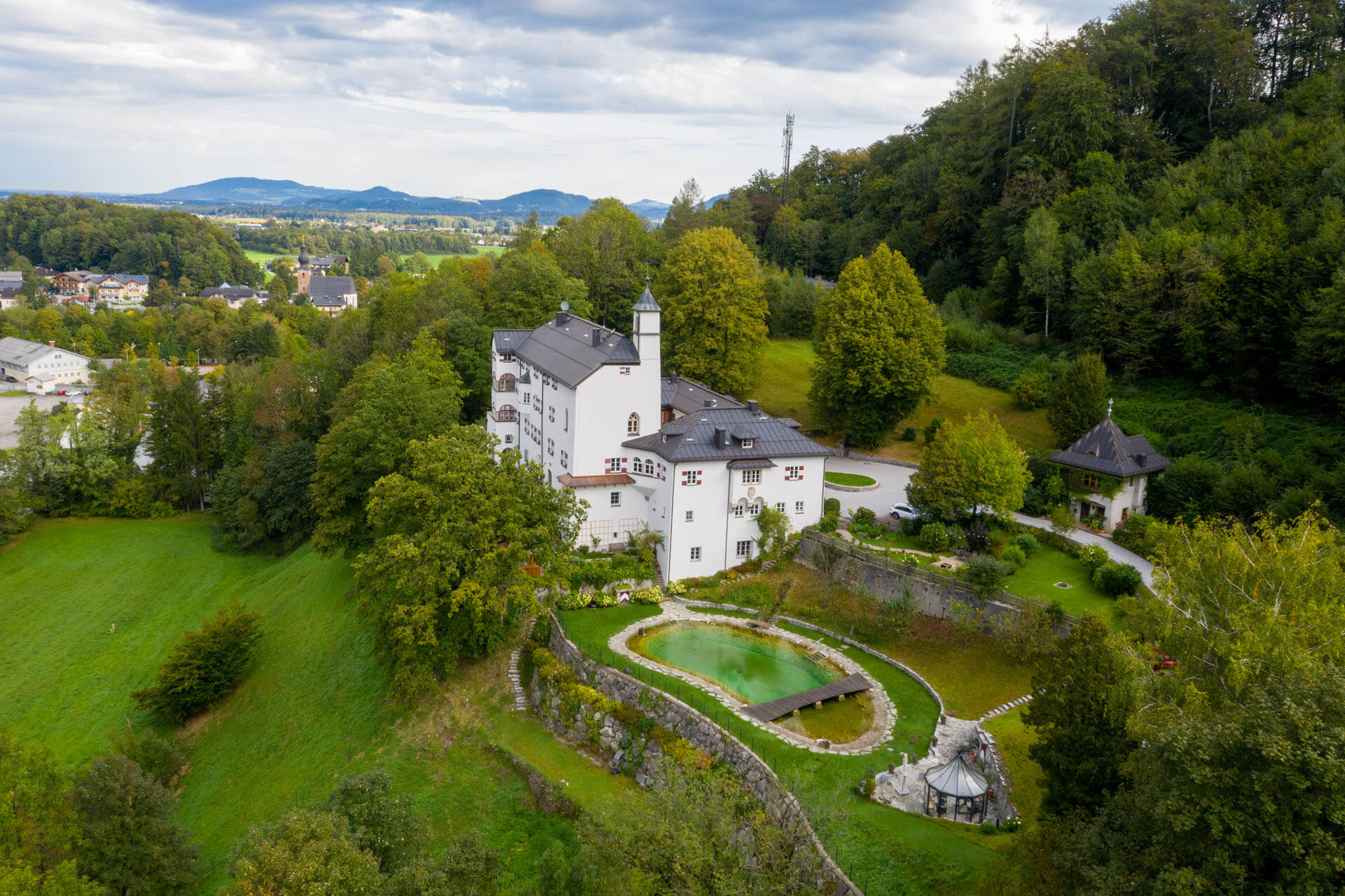 Schloss Gartenau – Dachsanierung